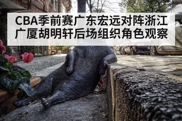 CBA季前赛广东宏远对阵浙江广厦胡明轩后场组织角色观察